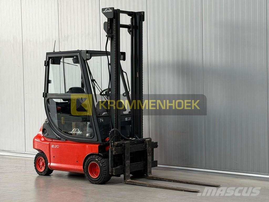 Linde E 20 P-02 전동 지게차