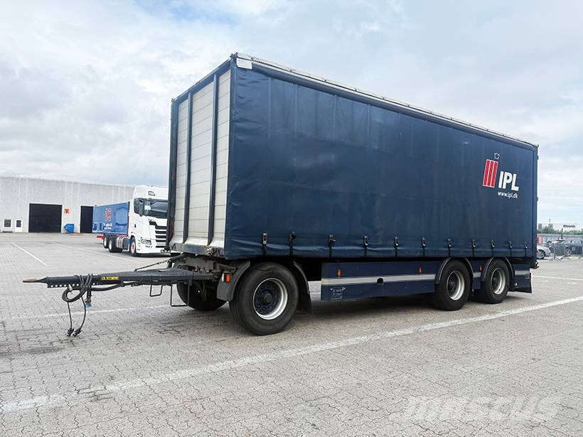 SVF Curtainsider / Planen Anhänger Remolques de caja de lona
