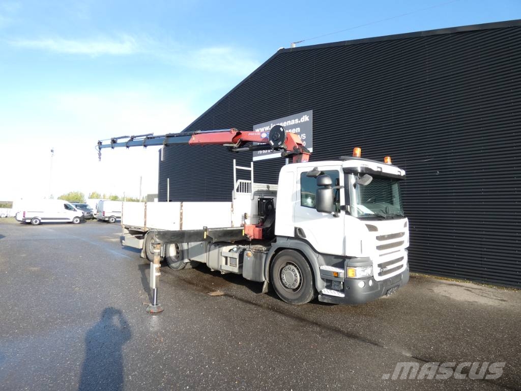 Scania P 360 クレーントラック、ユニック車
