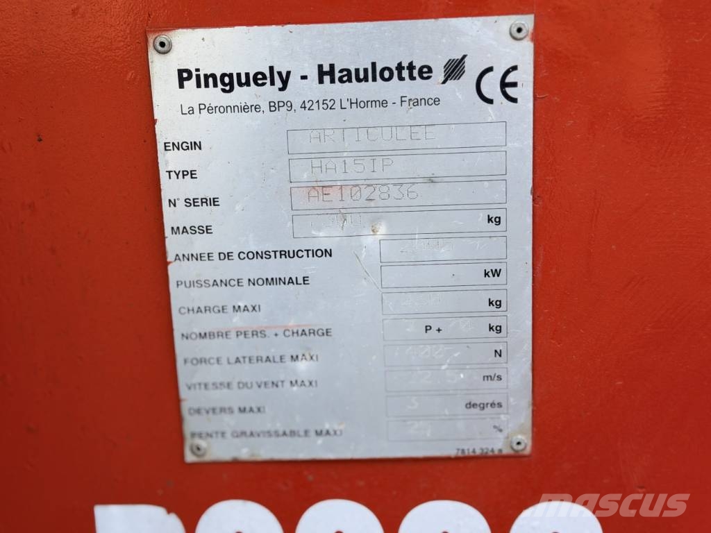 Haulotte HA 15 IP Piattaforme a braccio articolato