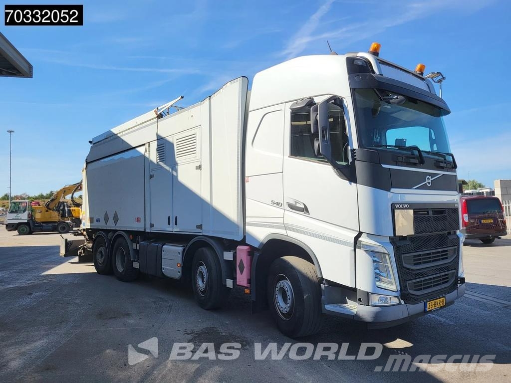 Volvo FH 540 FH 8X2 NL-truck APK Longo Rhino Saugbagger Camiones aspiradores/combi