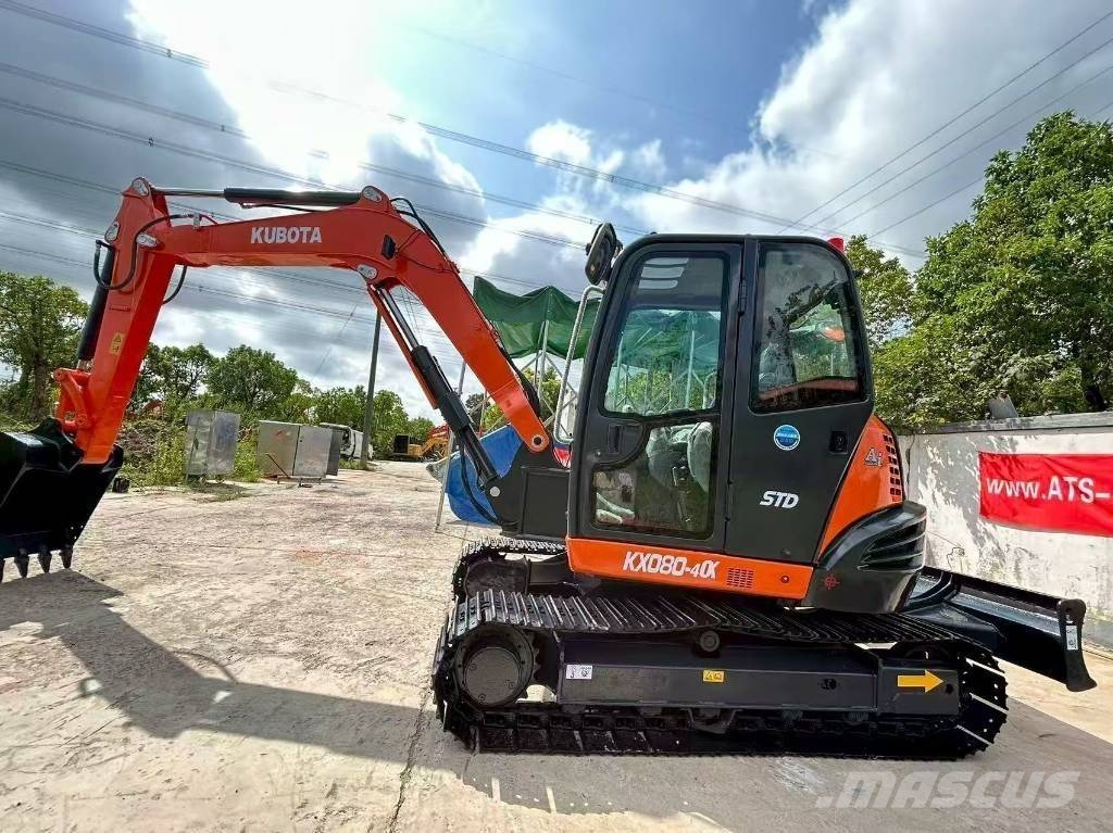 Kubota KX 080 Midigravere 7 - 12t