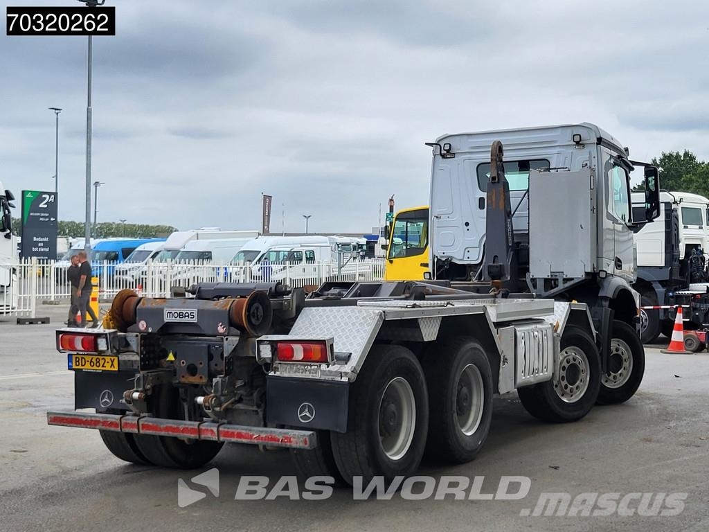 Mercedes-Benz Arocs 3251 8X4 25tons hooklift Retarder Steel susp Koukkulava kuorma-autot