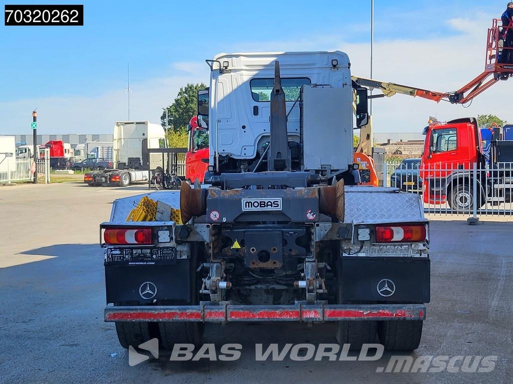Mercedes-Benz Arocs 3251 8X4 25tons hooklift Retarder Steel susp Camiones elevadores de gancho