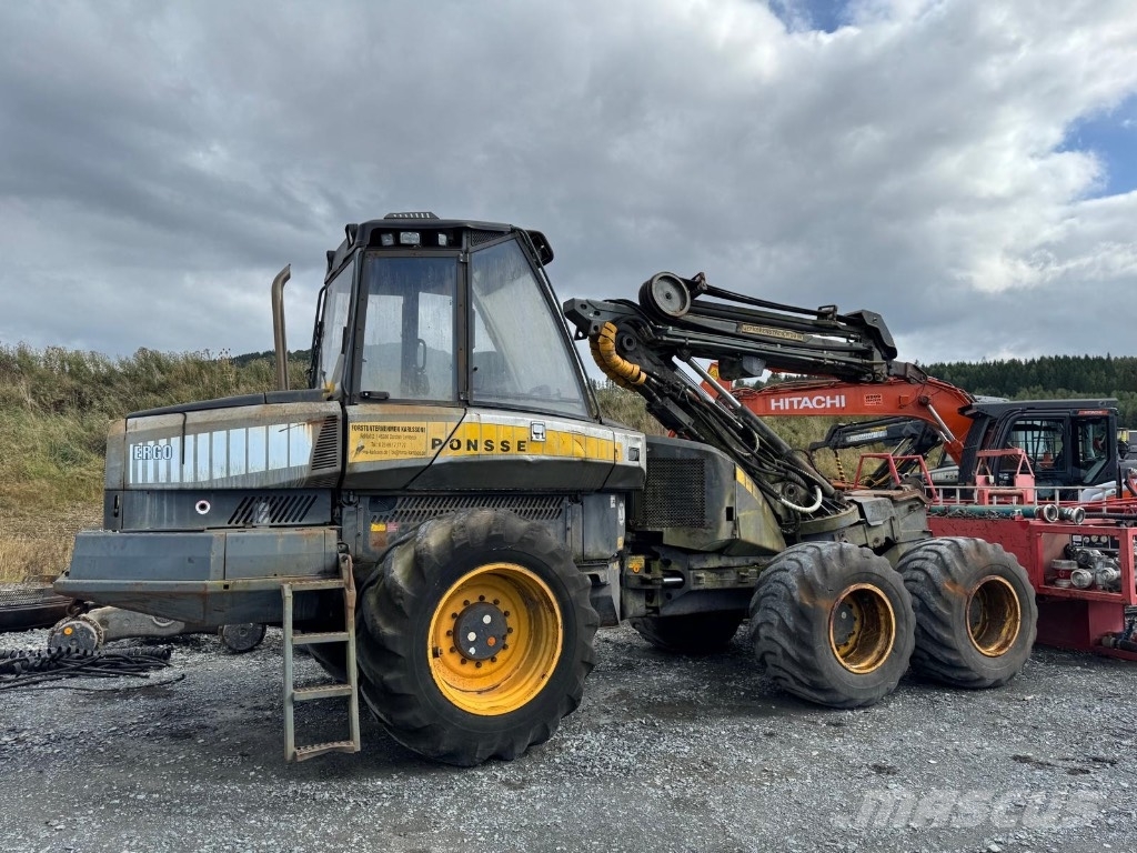 Ponsse Ergo 6W mit HN125 Kran ohne Aggregat Harvesters