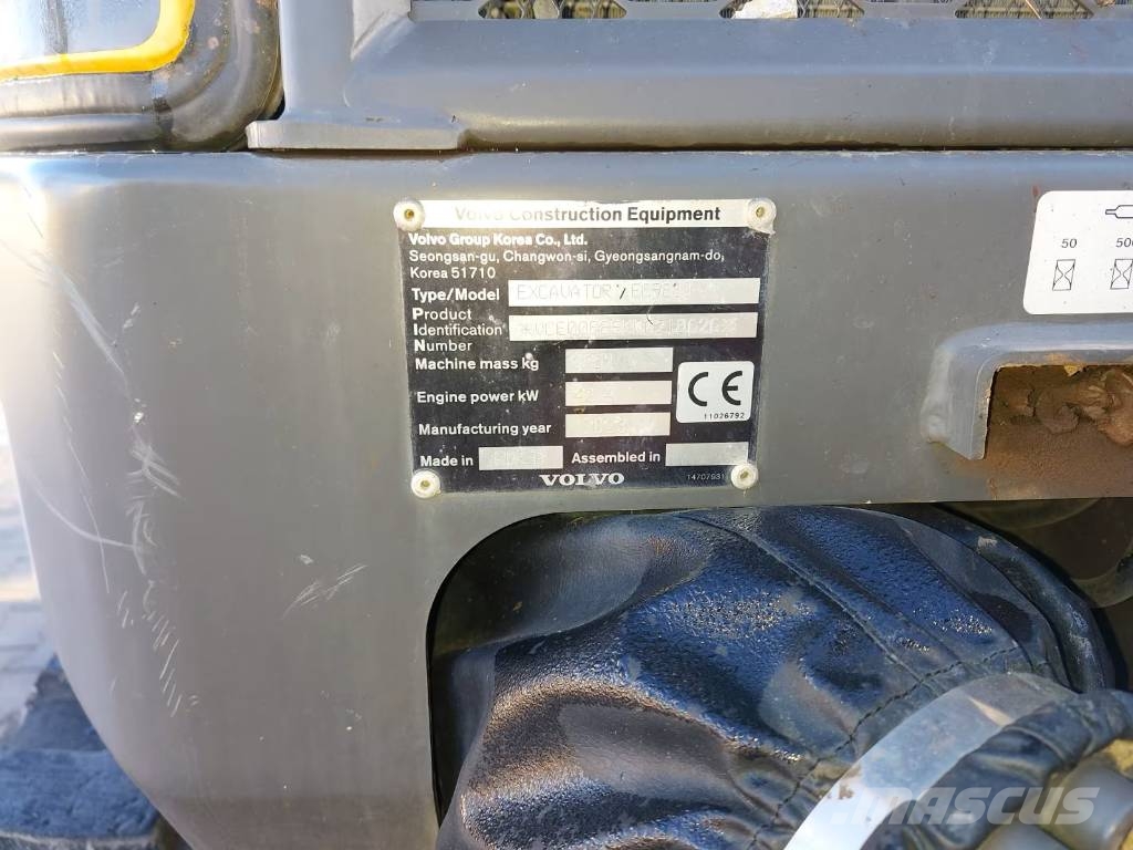 Volvo BM ECR88d Midigraafmachines 7t - 12t