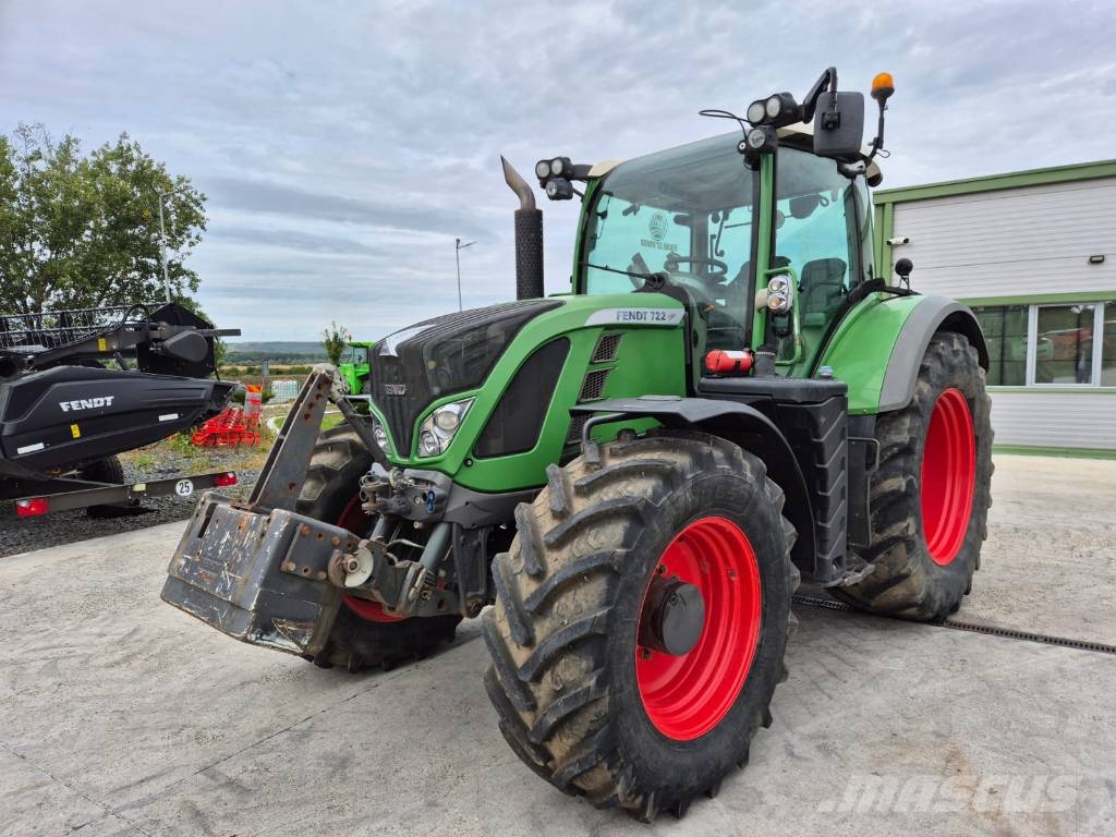 Fendt 722 Vario SCR Profi Traktorer