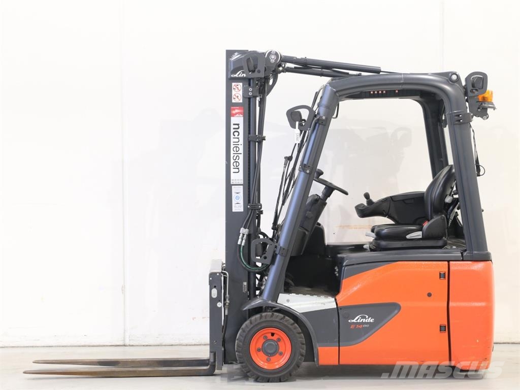 Linde E14 EVO/38602 El gaffeltrucks