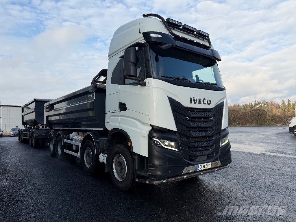 Iveco X-Way 360X58 76tn yhdistelmä Pašizgāzējs
