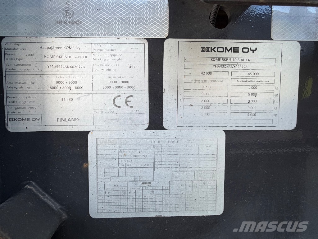 Iveco X-Way 360X58 76tn yhdistelmä Pašizgāzējs