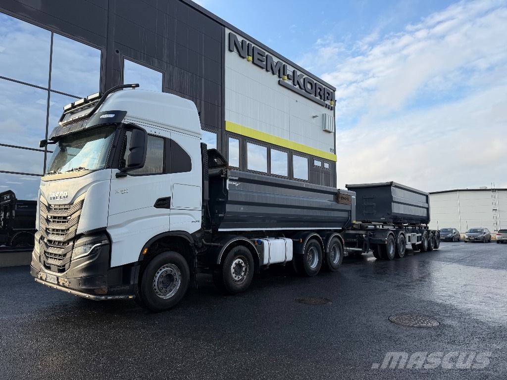 Iveco X-Way 360X58 76tn yhdistelmä Pašizgāzējs