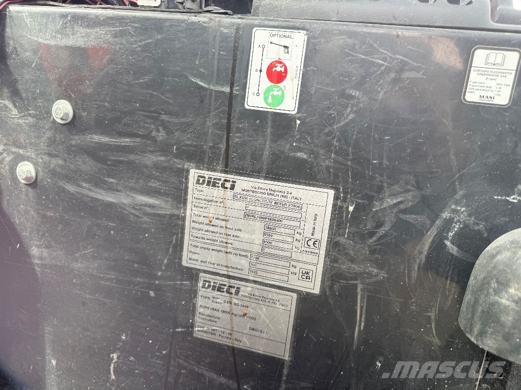 Dieci F7000 خلاطات خرسانة/ملاط