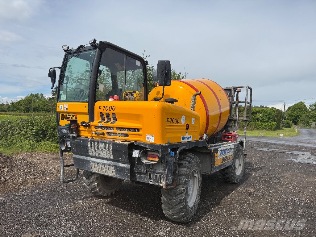 Dieci F7000 خلاطات خرسانة/ملاط
