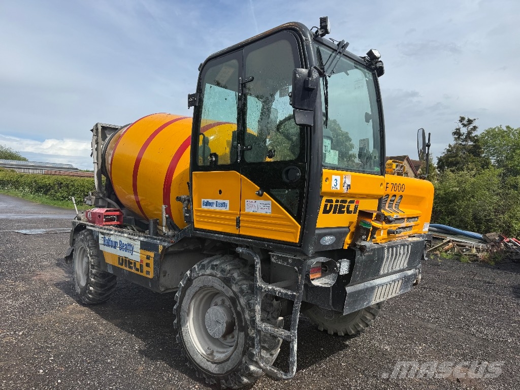 Dieci F7000 خلاطات خرسانة/ملاط
