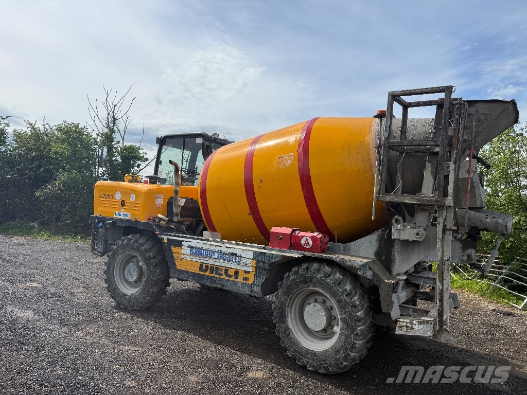 Dieci F7000 خلاطات خرسانة/ملاط