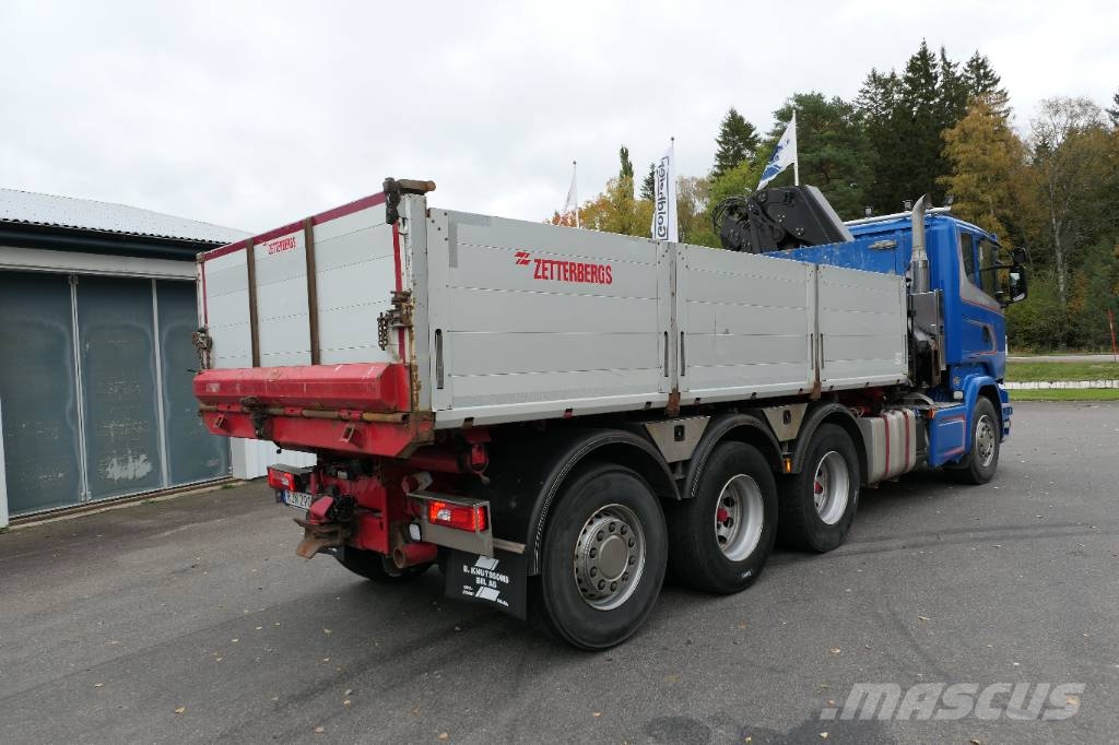 Scania Tipp/Kran R520lb8x4*4hnb 起重车