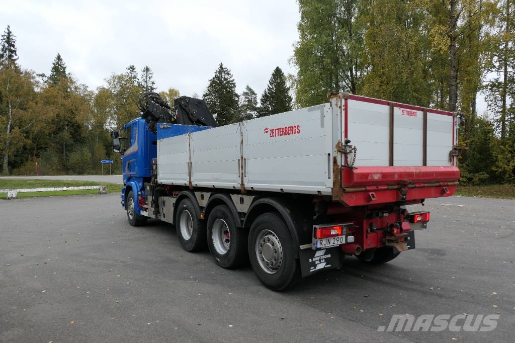 Scania Tipp/Kran R520lb8x4*4hnb 起重车