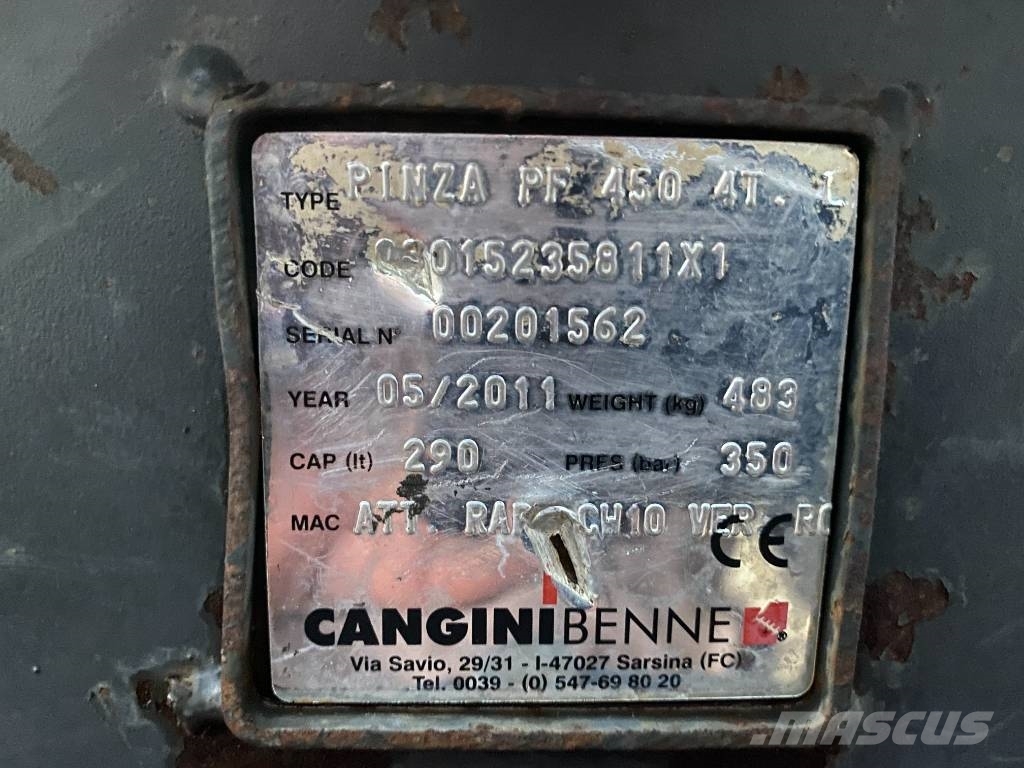Cangini Benne Pinza PF 450 4T.L グラップル