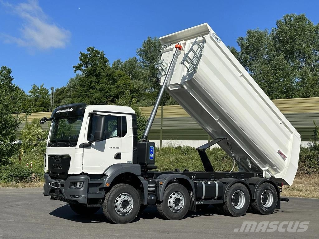 MAN TGA 41.480 TGS 41.480 BB 8X4 Euromix Mulden Kipper Bañeras basculantes usadas