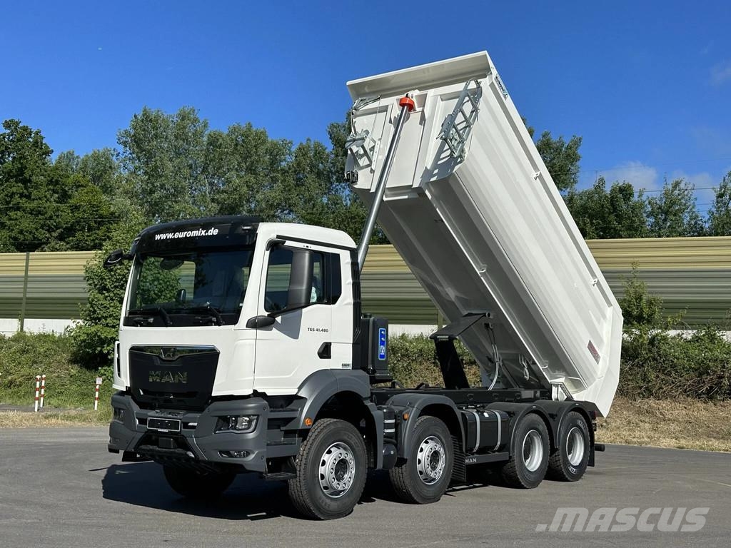 MAN TGA 41.480 TGS 41.480 BB 8X4 Euromix Mulden Kipper Bañeras basculantes usadas