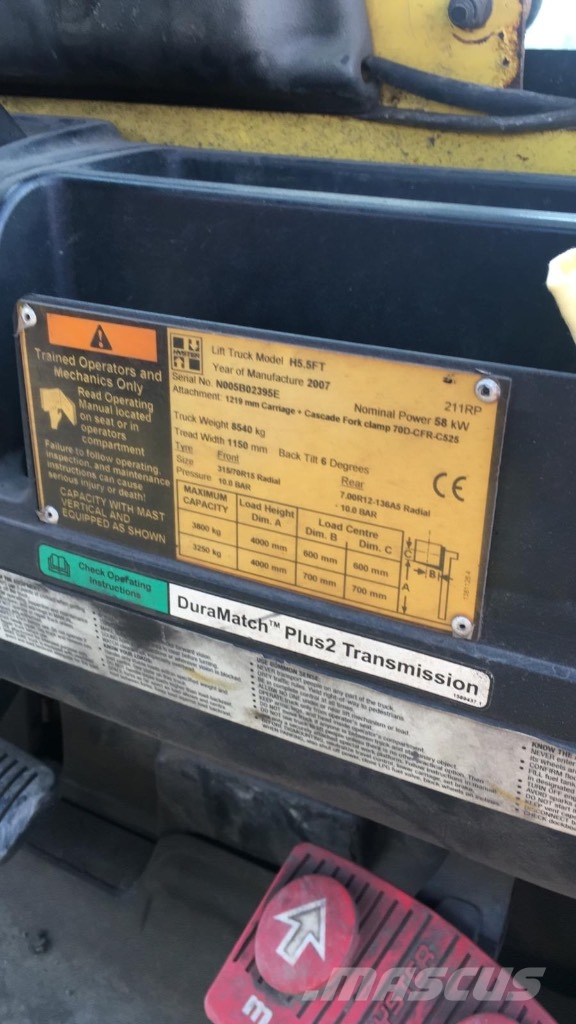 Hyster H5.5 FT شاحنات الديزل