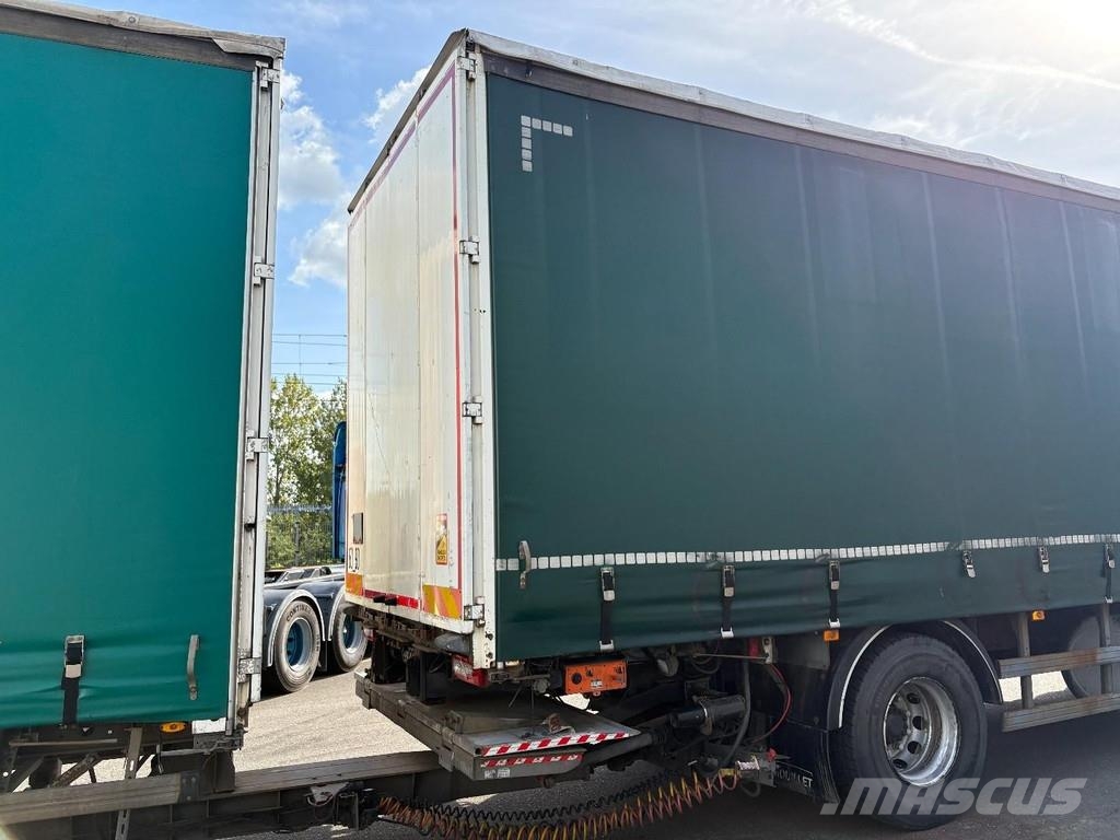 Volvo FH 500 + 110 M3 COMBI + incl trailer + EURO 6 + DH Camion à rideaux coulissants (PLSC)