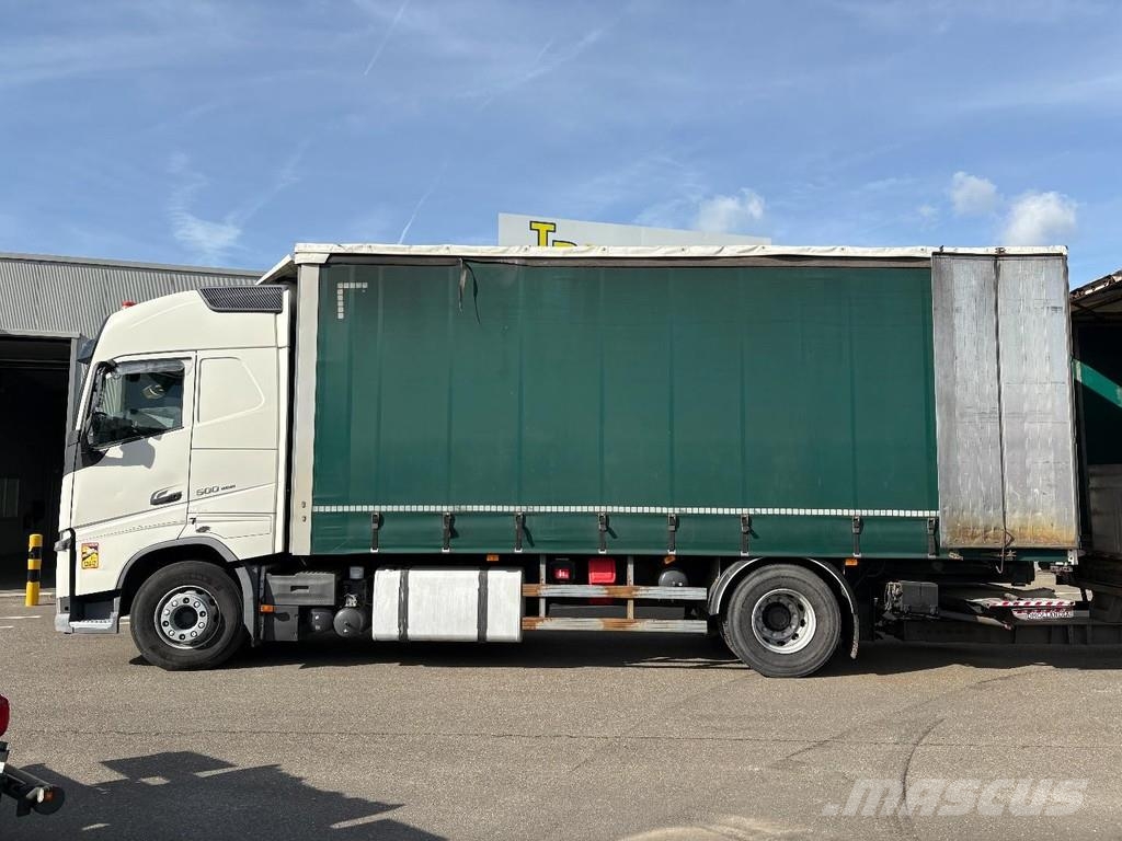 Volvo FH 500 + 110 M3 COMBI + incl trailer + EURO 6 + DH Camion à rideaux coulissants (PLSC)