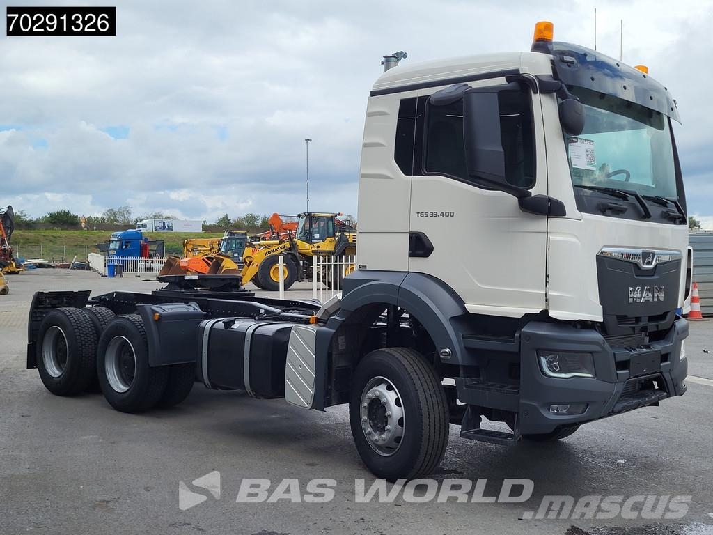 MAN TGS 33.400 6X4 NEW! Full-Steel Big-Axle Drumbrakes Camiones tractor