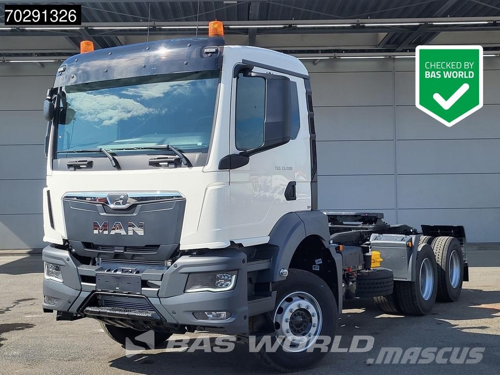 MAN TGS 33.400 6X4 NEW! Full-Steel Big-Axle Drumbrakes Ťahače