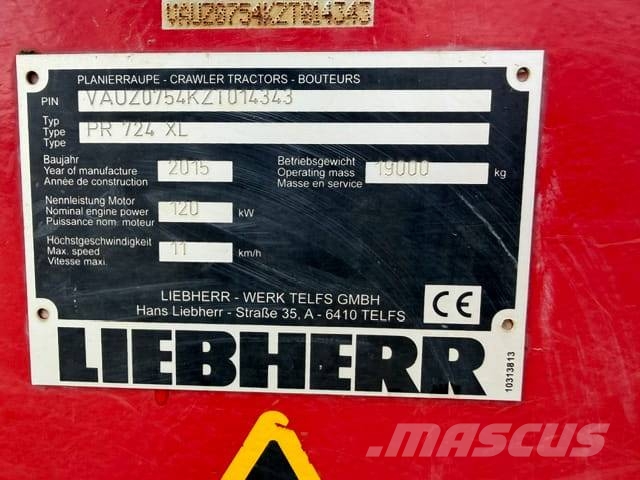Liebherr PR 724 XL Bulldozer på larvebånd