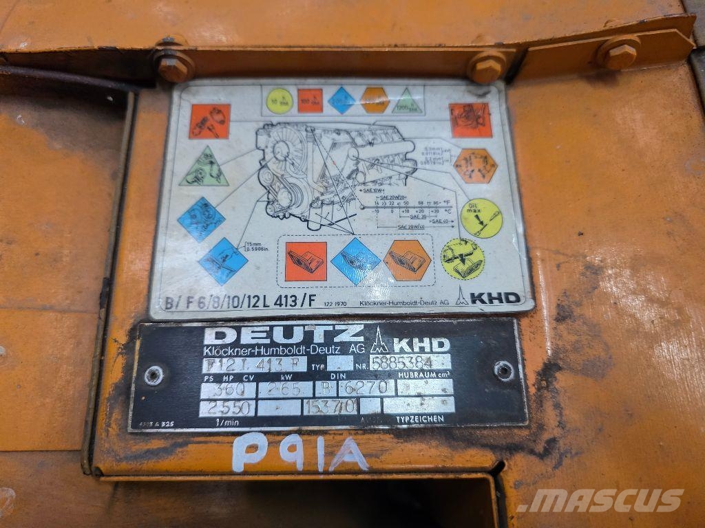 Deutz F12L413F محركات