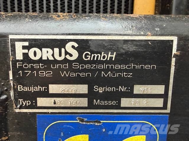 Eggersmann Forus LRG 150 Holzhäcksler