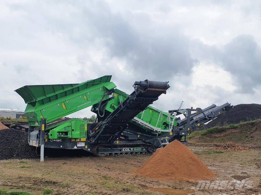Terex EvoQuip Colt 1600 mobiles Schwerlastsieb #52878 أجهزة فحص متنقلة