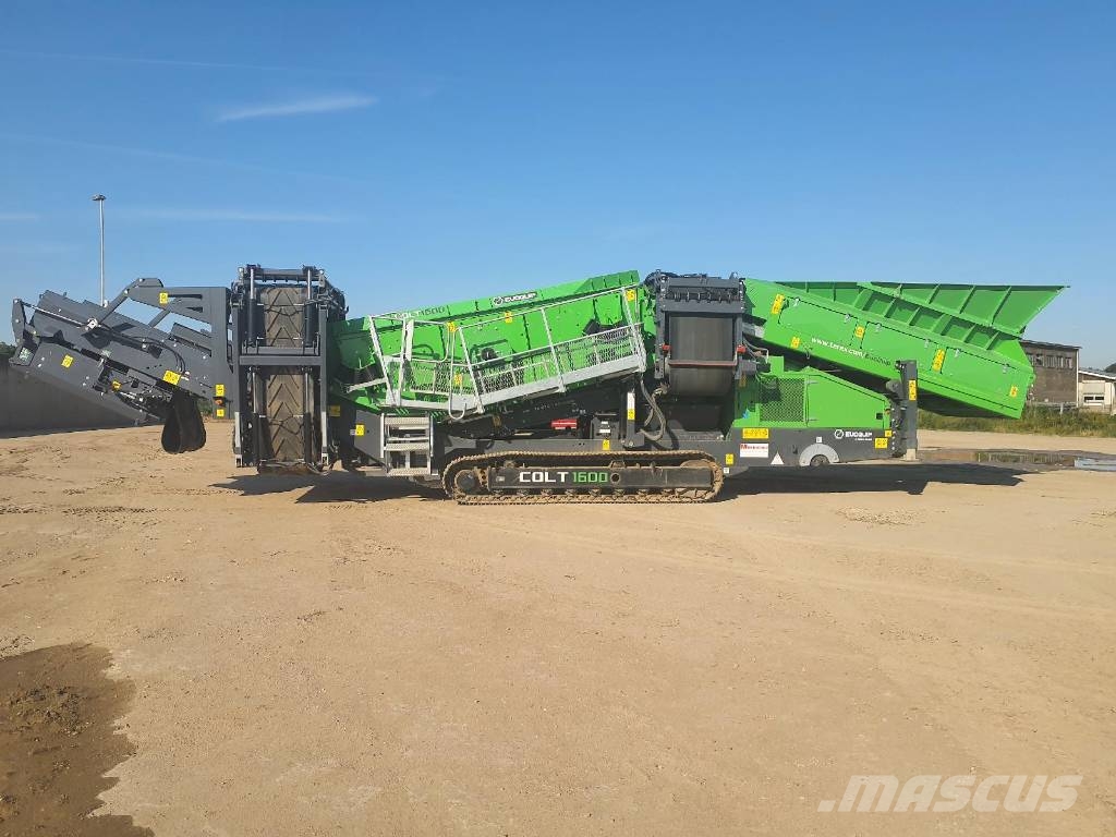 Terex EvoQuip Colt 1600 mobiles Schwerlastsieb #52878 أجهزة فحص متنقلة