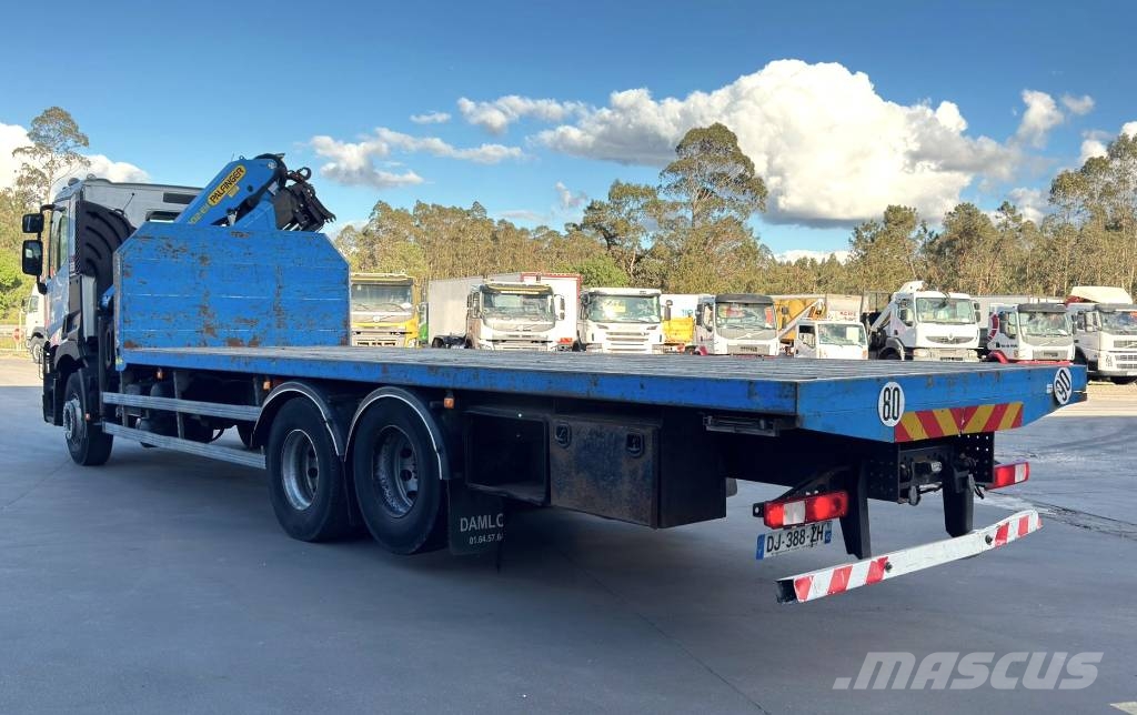 Renault C 380 + Palfinger PK 18002 Caminhões de mesa/dropside