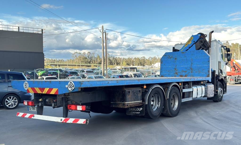 Renault C 380 + Palfinger PK 18002 Caminhões de mesa/dropside