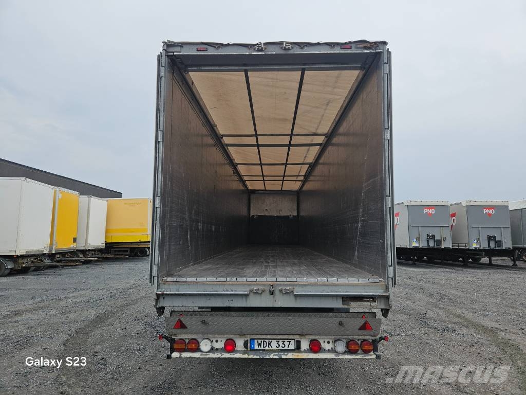 Kraker MOVING FLOOR OPENSIDE Schubbodenauflieger