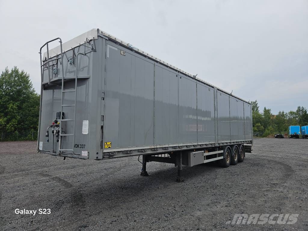 Kraker MOVING FLOOR OPENSIDE Schubbodenauflieger