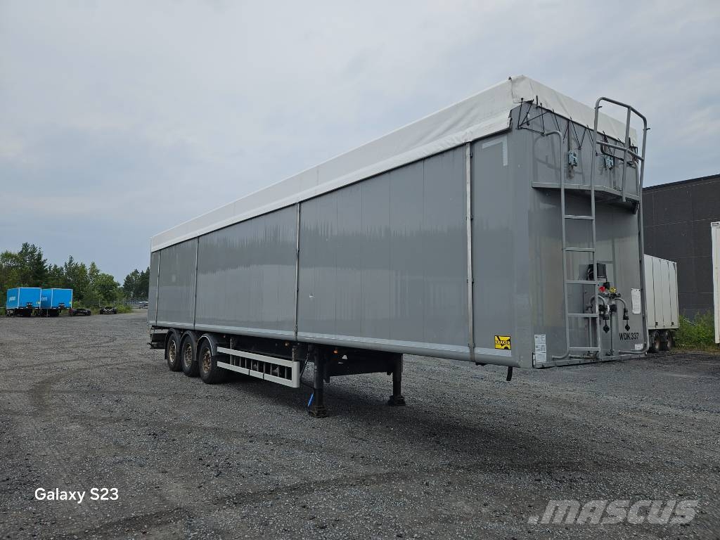 Kraker MOVING FLOOR OPENSIDE Schubbodenauflieger
