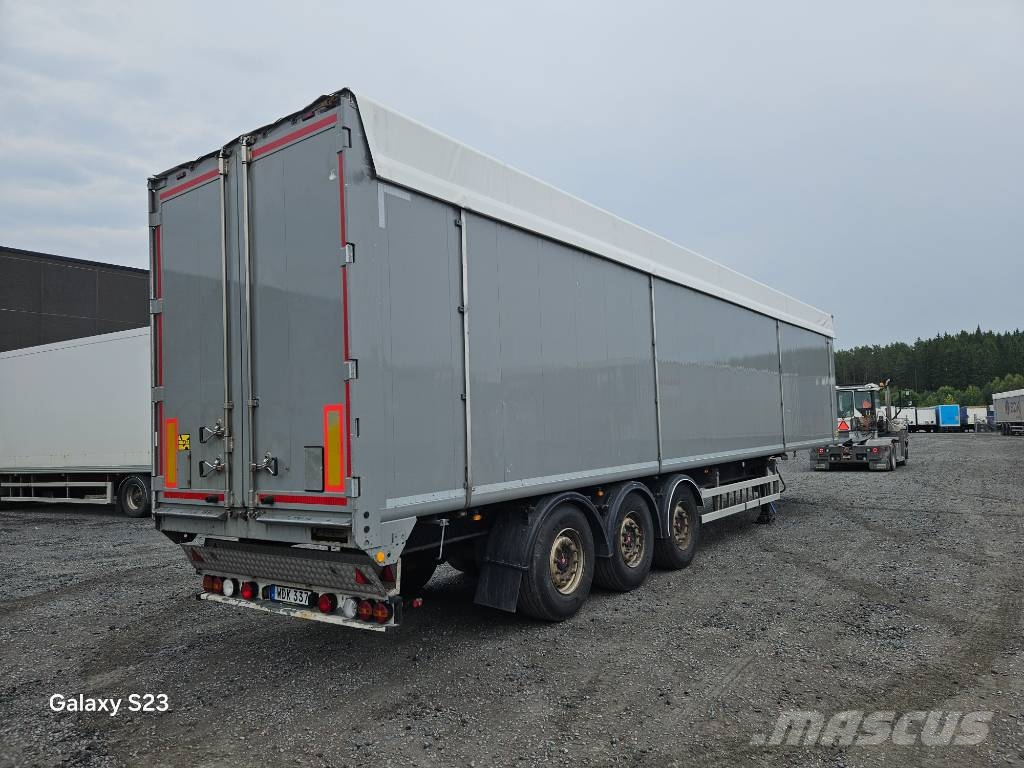 Kraker MOVING FLOOR OPENSIDE Schubbodenauflieger