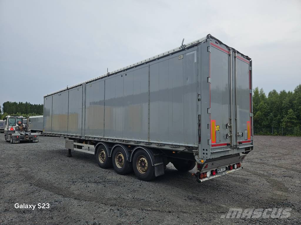 Kraker MOVING FLOOR OPENSIDE Schubbodenauflieger