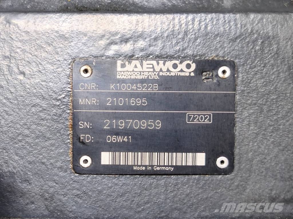 Doosan DX 340 LC حفارات زحافة