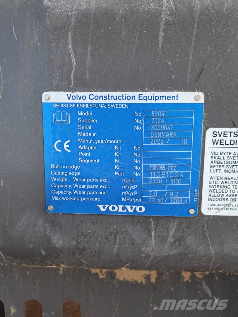 Volvo Hochkippschaufel WLA82041 #A-7187 Cucharones