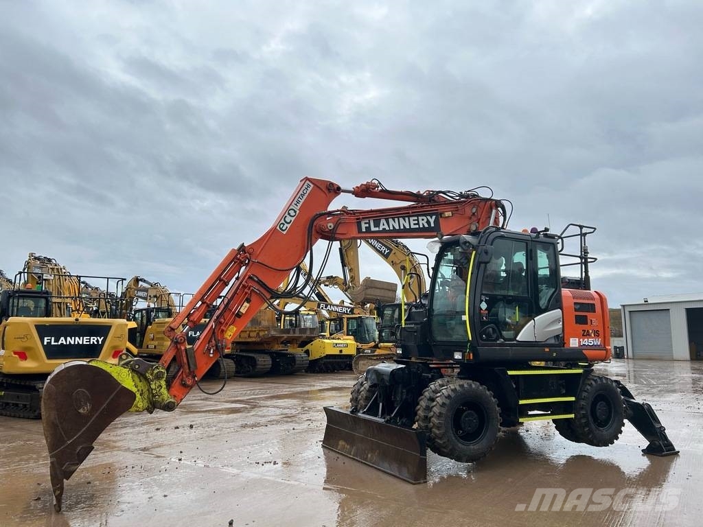 Hitachi ZX 145 W-6, 2018, United Kingdom - Used wheeled excavators