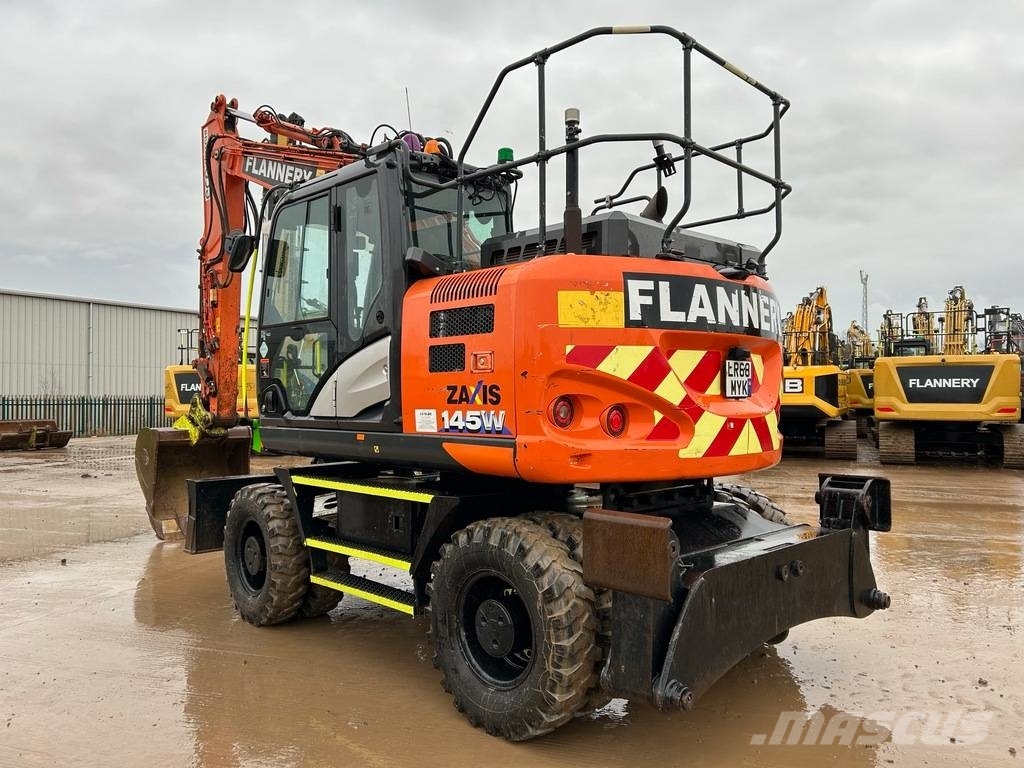 Hitachi ZX 145 W-6, 2018, United Kingdom - Used wheeled excavators
