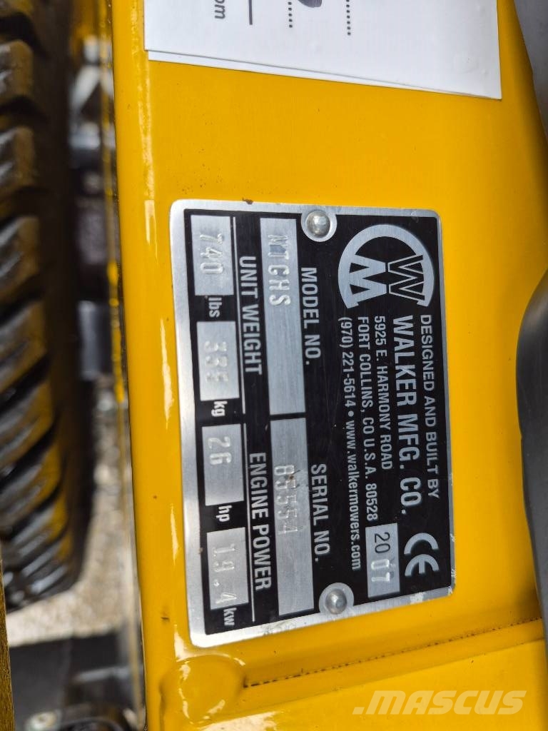 Walker MTGHS 26HP Päältäajettavat ruohonleikkurit