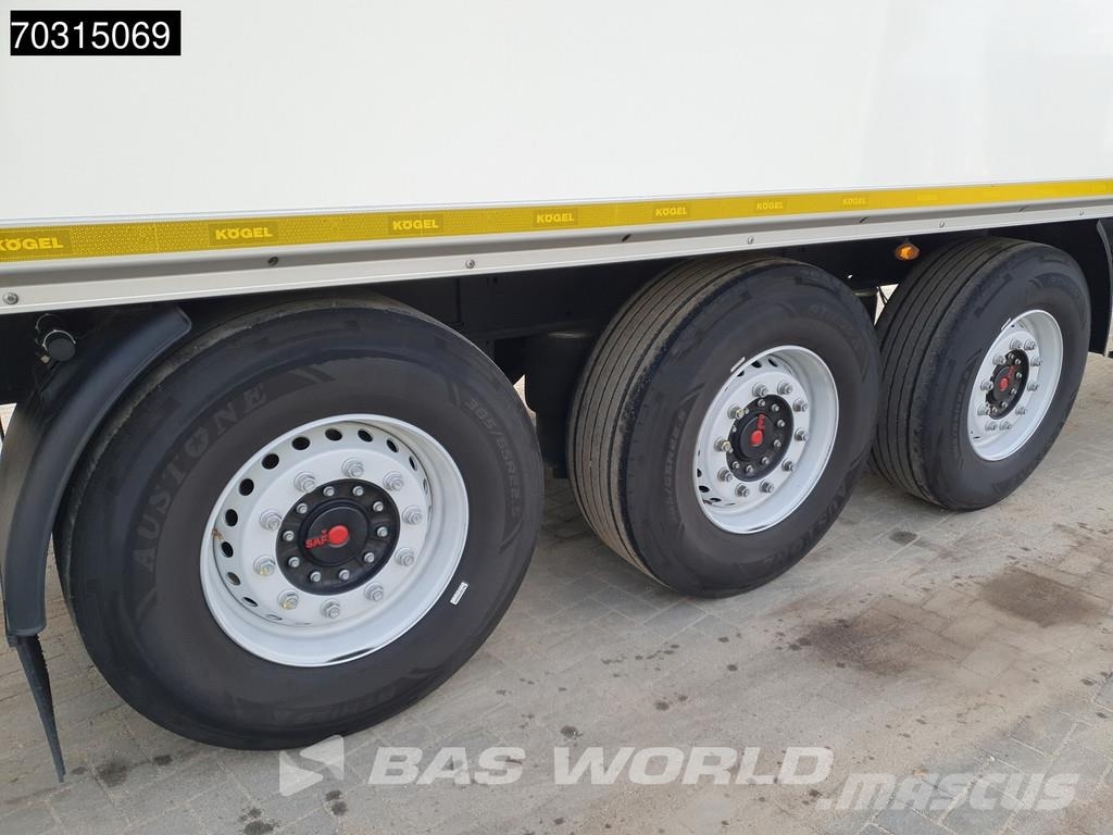Kögel S24-1 S24-1 3 axles APK 08/27 Liftas SAF Noslēgtās piekabes