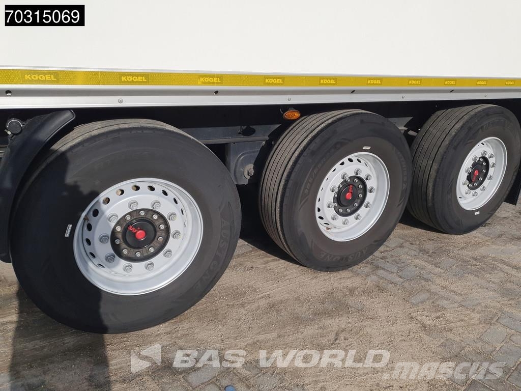 Kögel S24-1 S24-1 3 axles APK 08/27 Liftas SAF Noslēgtās piekabes