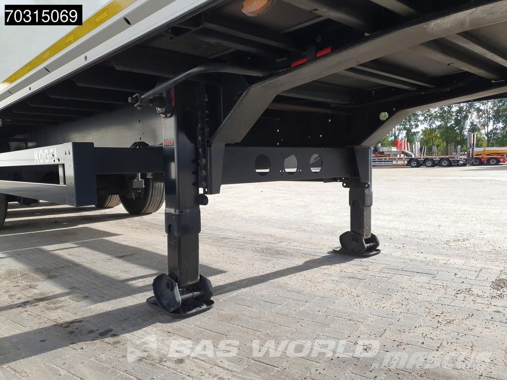Kögel S24-1 S24-1 3 axles APK 08/27 Liftas SAF Noslēgtās piekabes