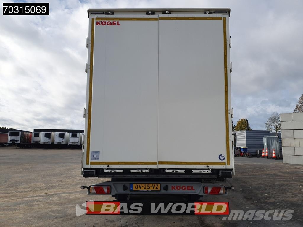 Kögel S24-1 S24-1 3 axles APK 08/27 Liftas SAF Noslēgtās piekabes